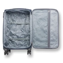 Best Trolley medio in tessuto blu Valigie Medie