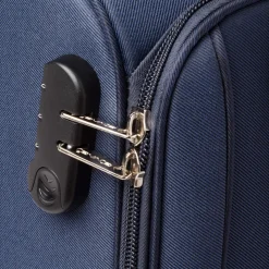 Best Trolley medio in tessuto blu Valigie Medie