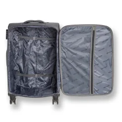 Best Trolley medio in tessuto grigio Valigie Medie