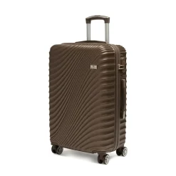 Sale Trolley medio marrone in ABS Valigie Medie