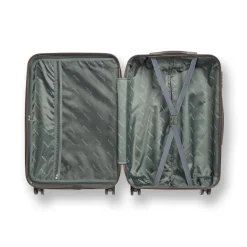 Sale Trolley medio marrone in ABS Valigie Medie