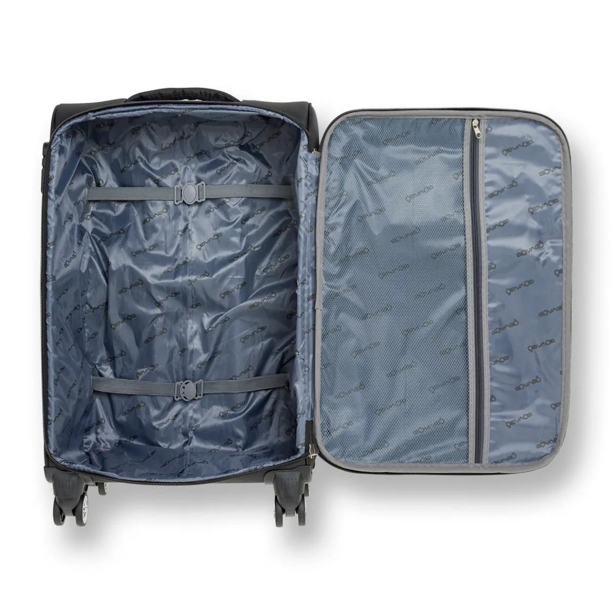 Best Trolley medio nero in tessuto Valigie Medie