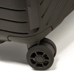 Trolley medio nero rigido in ABS Hexa Valigie Medie