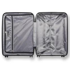 Trolley medio nero rigido in ABS Hexa Valigie Medie