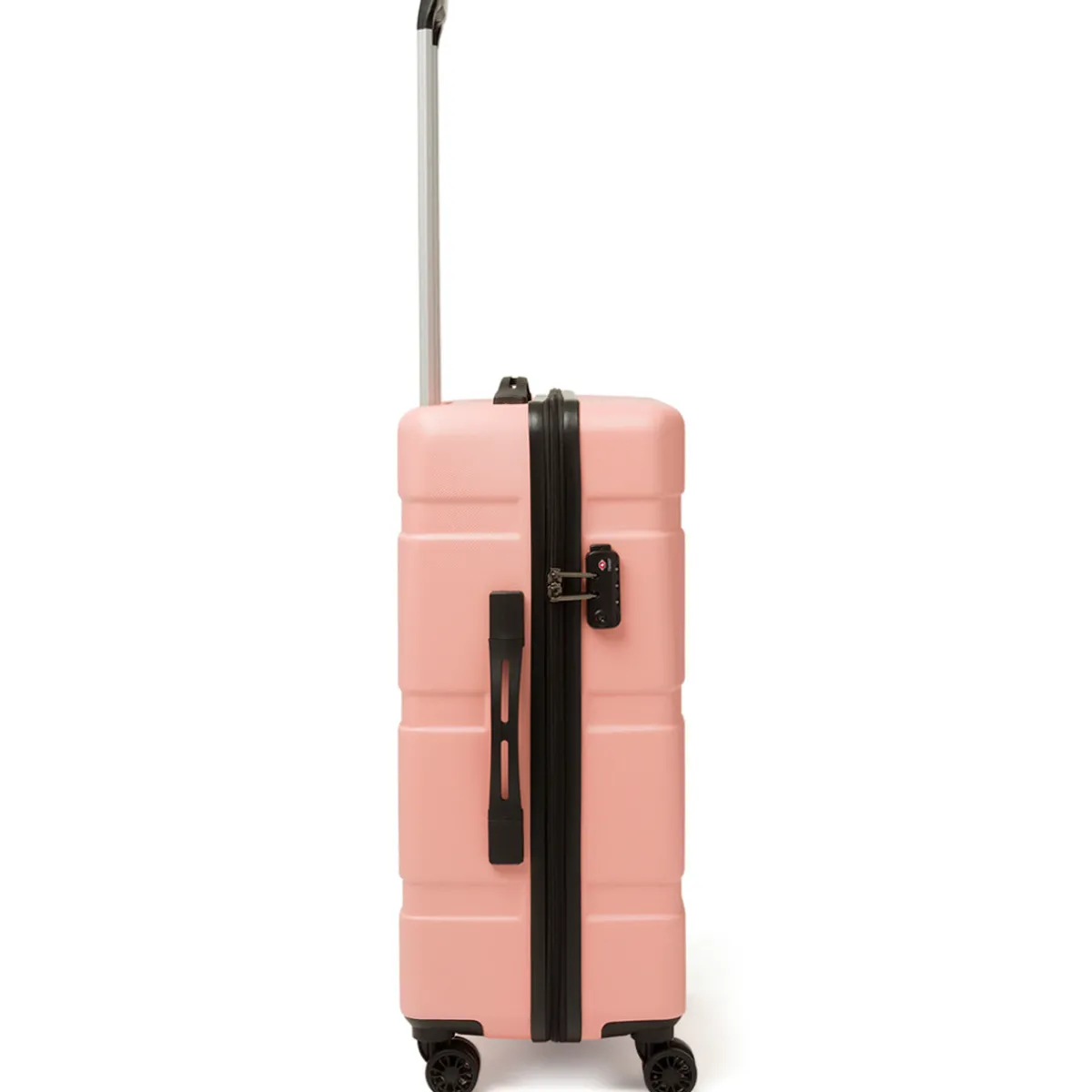 Outlet Trolley medio rosa in ABS Valigie Medie