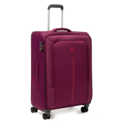 Best Trolley medio viola in tessuto Valigie Medie