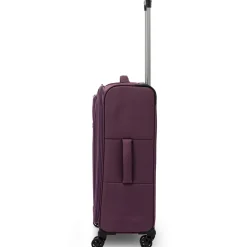 Clearance Trolley medio viola in tessuto Valigie Medie