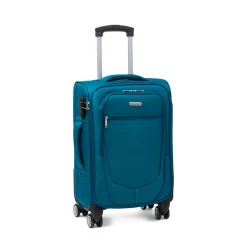 Sale Trolley piccolo blu ottanio in tessuto Bagaglio A Mano