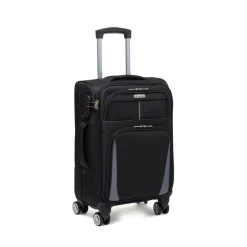 Trolley piccolo nero in tessuto Bagaglio A Mano