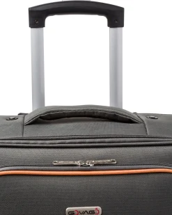 Online Trolley piccolo verde militare in tessuto Bagaglio A Mano