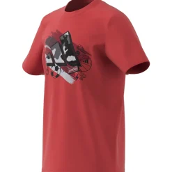 Hot T-shirt bambino arancione Training Graphic Junior Bambino Abbigliamento Adidas|T-Shirt Bambino