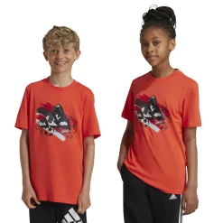 Hot T-shirt bambino arancione Training Graphic Junior Bambino Abbigliamento Adidas|T-Shirt Bambino