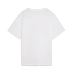 Online T-shirt bianca da donna con stampa e logo viola Graphics Donna Abbigliamento Puma|T-Shirt Donna