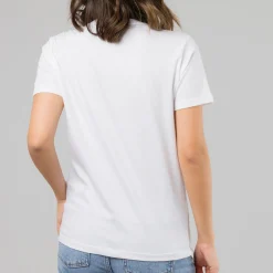 Hot T-shirt bianca da Donna in Cotone con stampa Stitch Donna T-Shirt Donna|Abbigliamento Moda Donna