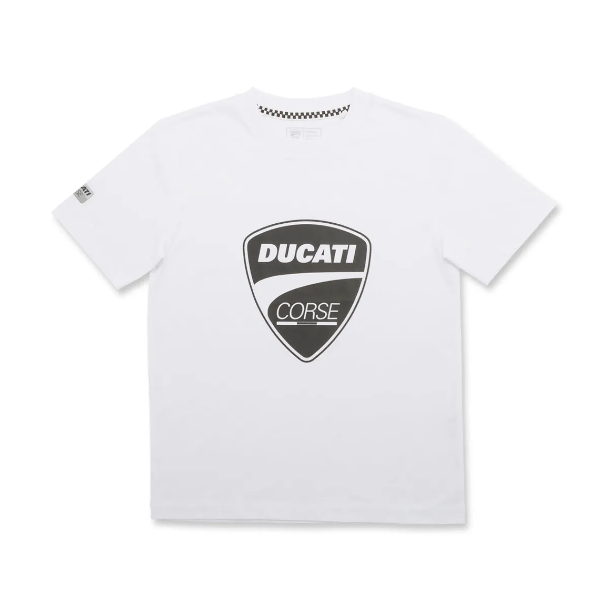 Sale T-shirt bianca da ragazzo Corse Bambino Abbigliamento Ducati|T-Shirt Bambino