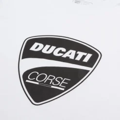 Sale T-shirt bianca da ragazzo Corse Bambino Abbigliamento Ducati|T-Shirt Bambino