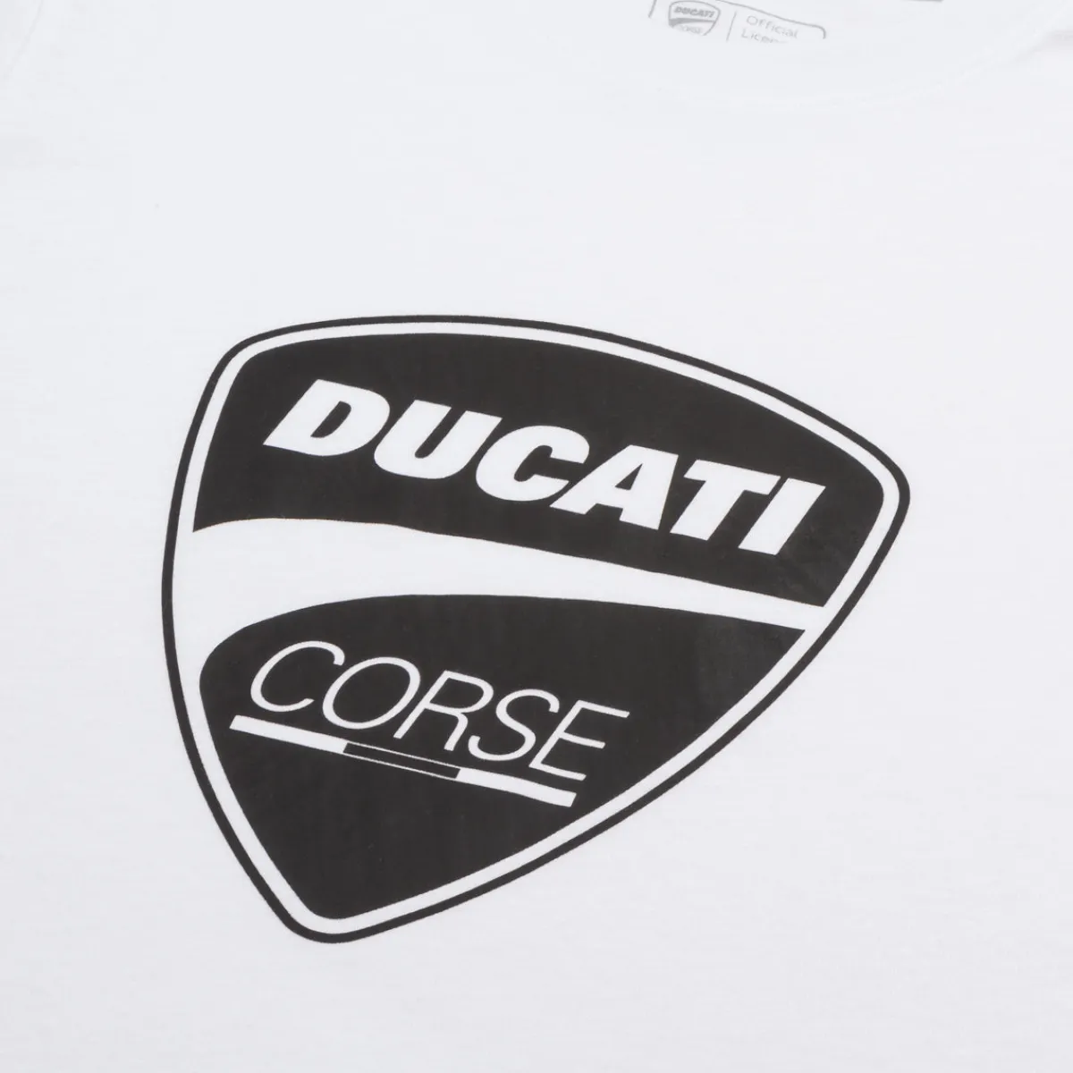 Sale T-shirt bianca da ragazzo Corse Bambino Abbigliamento Ducati|T-Shirt Bambino