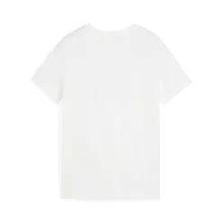 T-shirt bianca da Ragazzo con logo GRAPHIC Box Tee Abbigliamento Puma