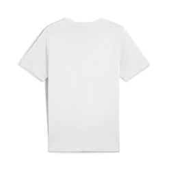 Outlet T-shirt bianca da Uomo con logo frontale in contrasto Uomo Abbigliamento Puma|T-Shirt Uomo