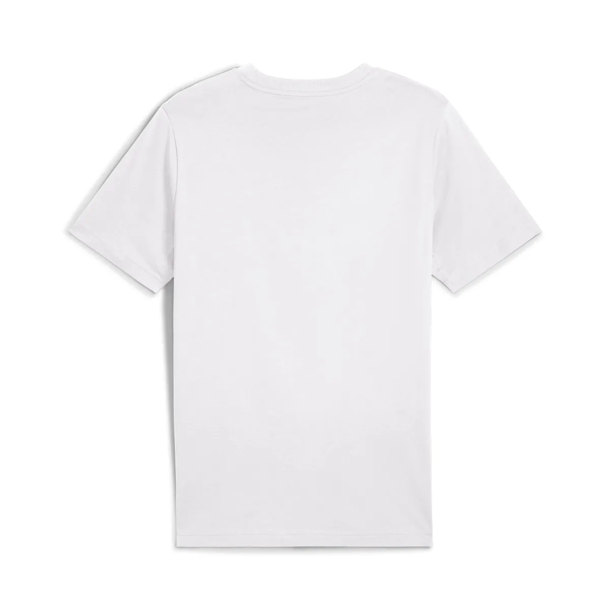 Outlet T-shirt bianca da Uomo con logo frontale in contrasto Uomo Abbigliamento Puma|T-Shirt Uomo