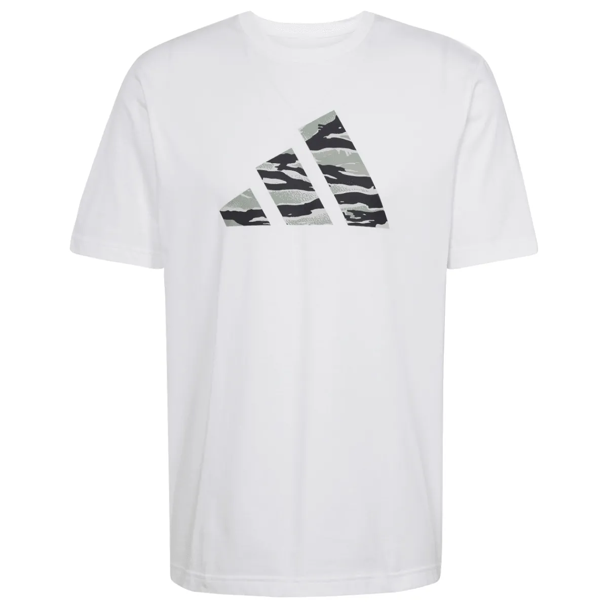 Online T-shirt Bianca da Uomo con logo camouflage JI6770 M Uomo Abbigliamento Adidas|Abbigliamento Sportivo Uomo
