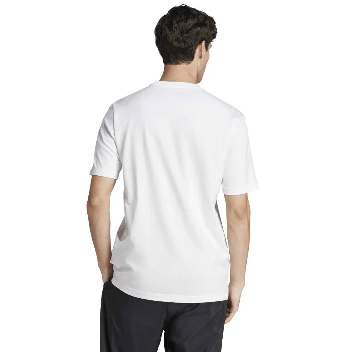 Online T-shirt Bianca da Uomo con logo camouflage JI6770 M Uomo Abbigliamento Adidas|Abbigliamento Sportivo Uomo