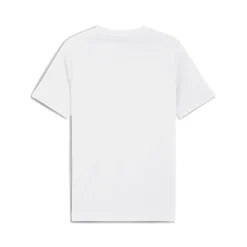 Online T-shirt bianca da Uomo con logo GRAPHIC Box Tee Uomo Abbigliamento Puma|T-Shirt Uomo
