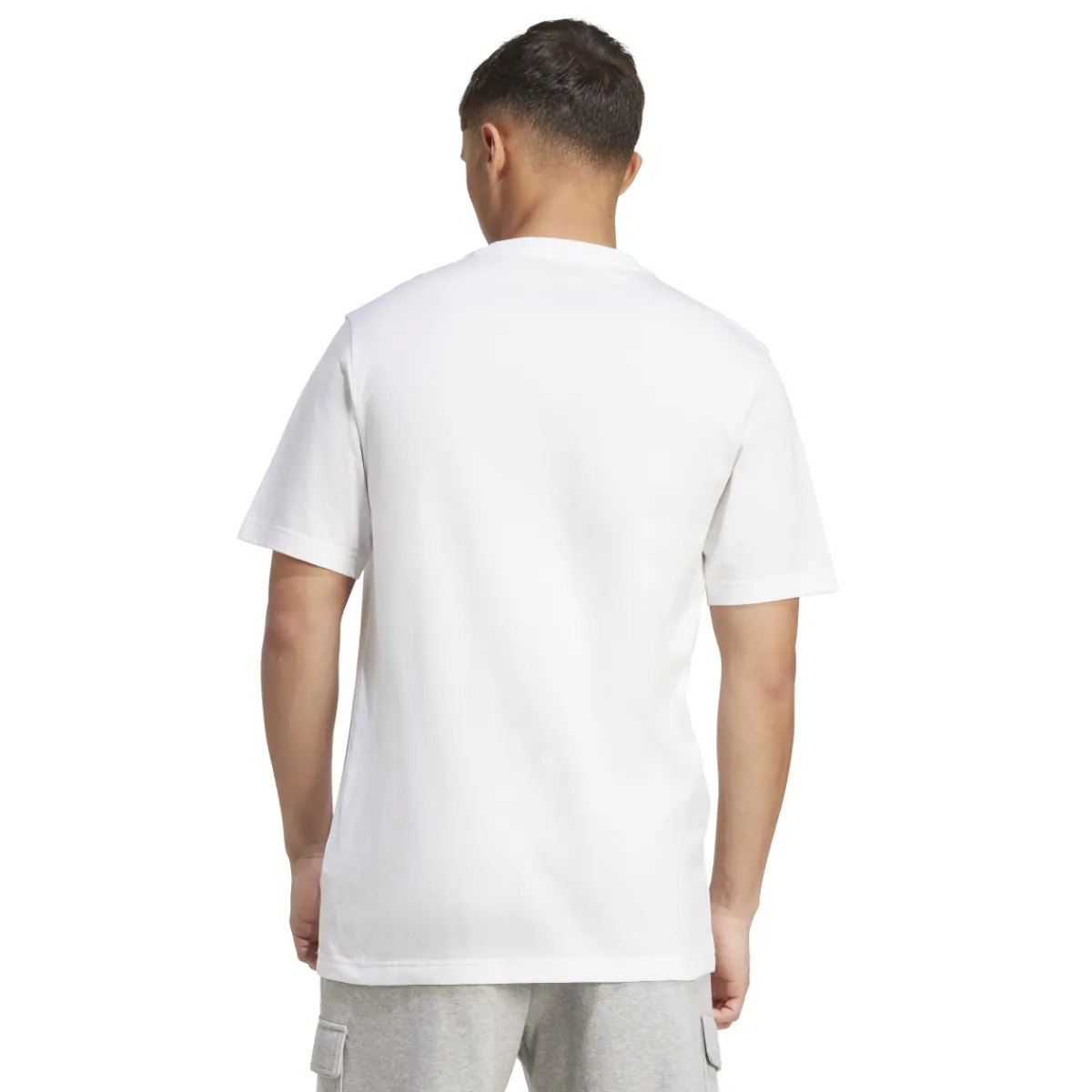 Best T-shirt bianca da Uomo con logo M CAMO LOGO T Uomo Abbigliamento Adidas|T-Shirt Uomo