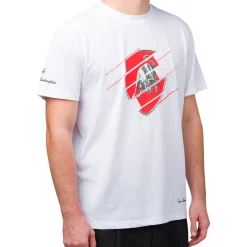 Outlet T-shirt bianca da uomo con logo Uomo T-Shirt Uomo|Abbigliamento Sportivo Uomo