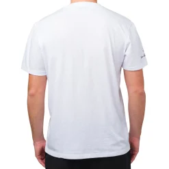 Outlet T-shirt bianca da uomo con logo Uomo T-Shirt Uomo|Abbigliamento Sportivo Uomo