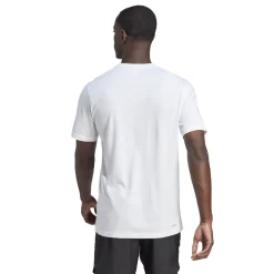 Hot T-shirt bianca da Uomo con logo TR-ES FR LOGO Uomo Abbigliamento Adidas|T-Shirt Uomo