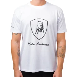 Hot T-shirt bianca da uomo con logo Uomo T-Shirt Uomo|Abbigliamento Sportivo Uomo