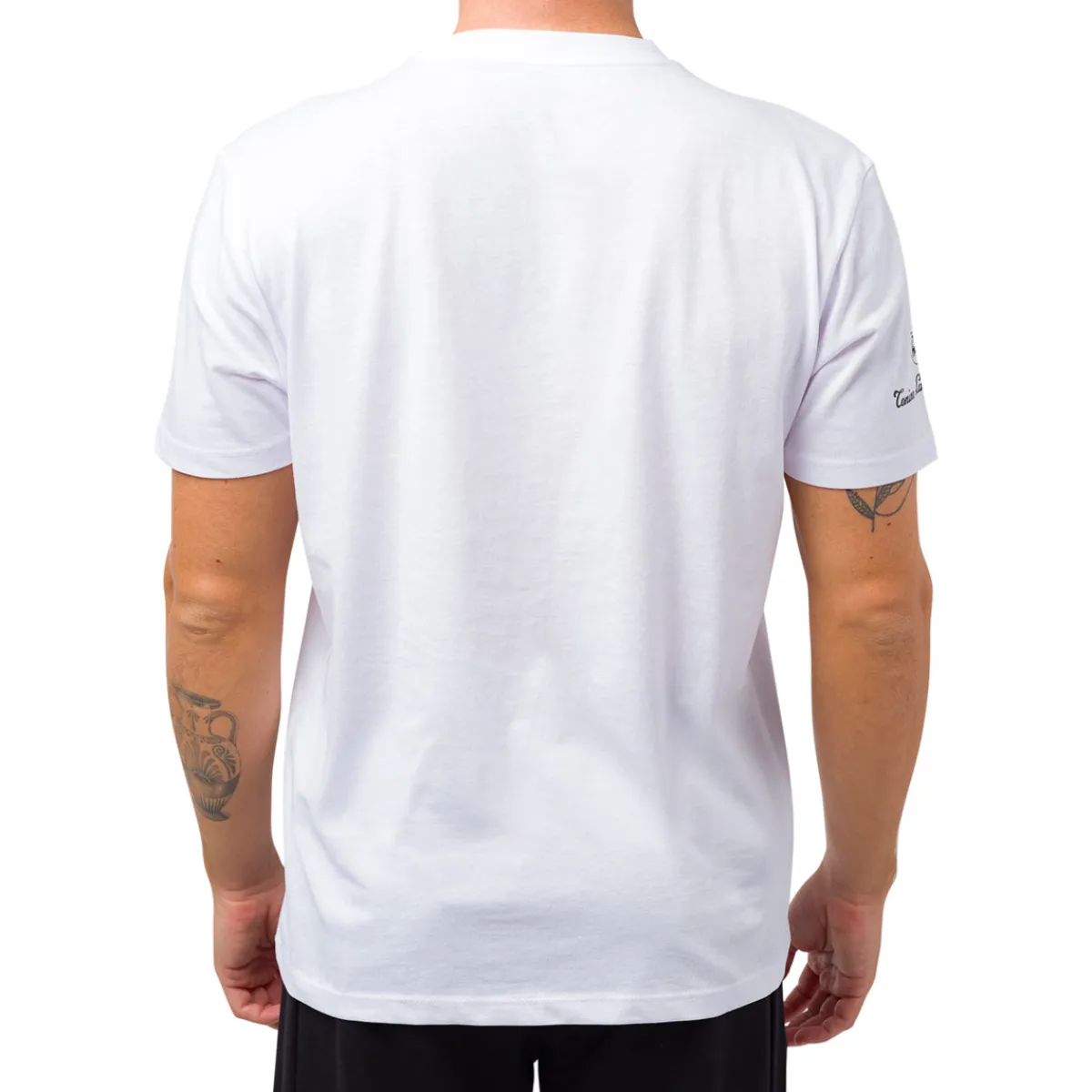 Hot T-shirt bianca da uomo con logo Uomo T-Shirt Uomo|Abbigliamento Sportivo Uomo