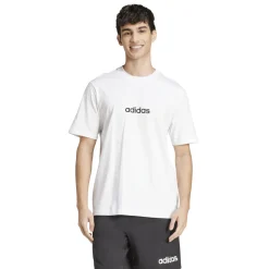 New T-shirt bianca da Uomo in cotone con logo Uomo Abbigliamento Adidas|T-Shirt Uomo