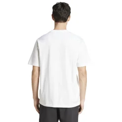 New T-shirt bianca da Uomo in cotone con logo Uomo Abbigliamento Adidas|T-Shirt Uomo