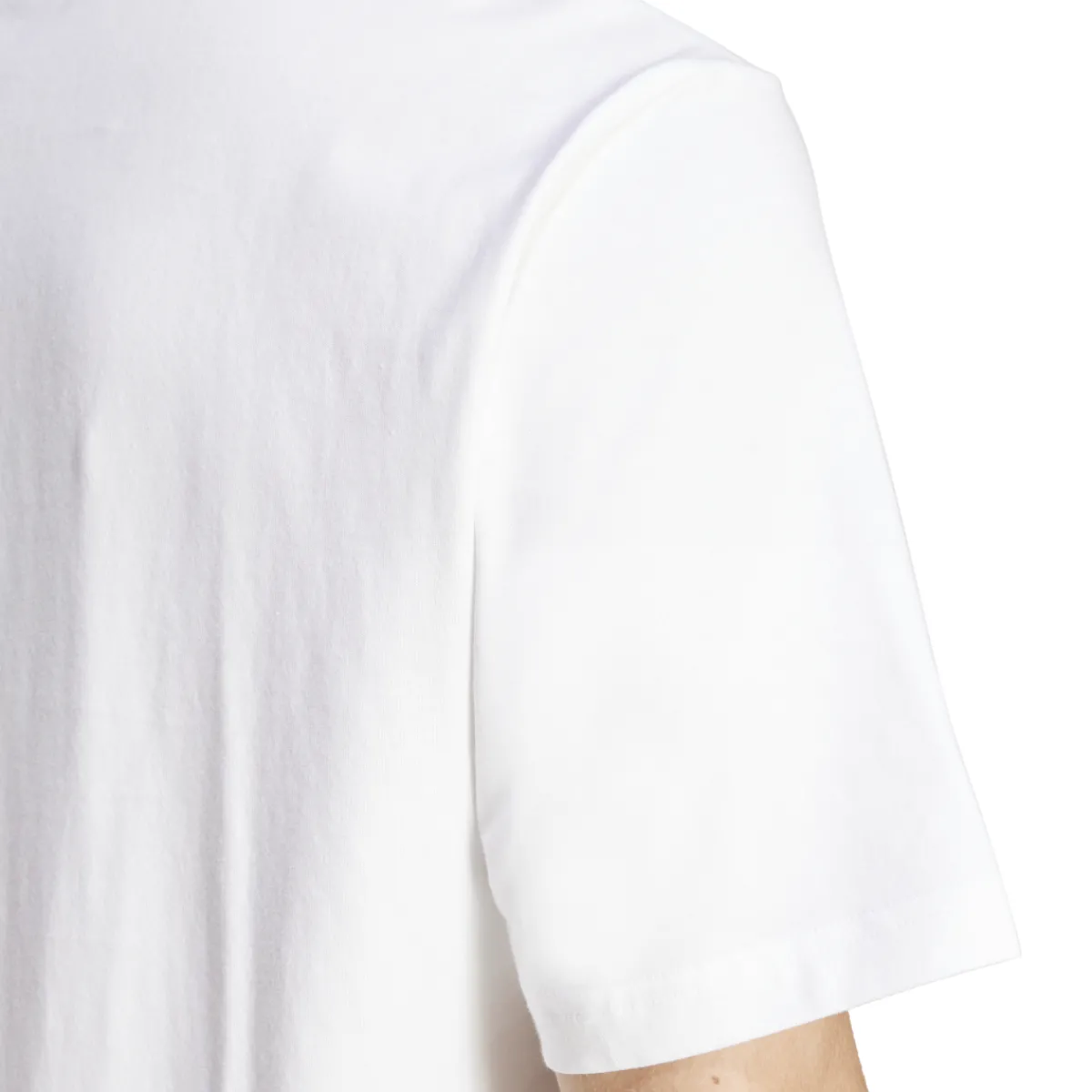 New T-shirt bianca da Uomo in cotone con logo Uomo Abbigliamento Adidas|T-Shirt Uomo