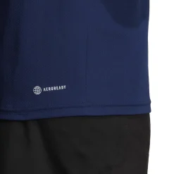 Online T-shirt blu da uomo con logo bianco Essentials Training Uomo Abbigliamento Adidas|T-Shirt Uomo