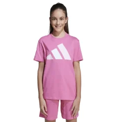 New T-shirt da Bambina Rosa con Logo J BL TEE 160 Bambino Abbigliamento Adidas|T-Shirt Bambino