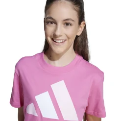 New T-shirt da Bambina Rosa con Logo J BL TEE 160 Bambino Abbigliamento Adidas|T-Shirt Bambino