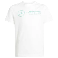 Hot T-shirt da Bambino bianca con logo x Mercedes-AMG Petronas F1 Team Bambino Abbigliamento Adidas|T-Shirt Bambino