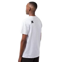 Best T-shirt da uomo bianca con dettaglio stampa Scrambler Uomo Abbigliamento Ducati|T-Shirt Uomo