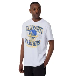 Discount T-shirt da Uomo bianca in Cotone con stampa Squadra NBA Uomo Abbigliamento Nba|T-Shirt Uomo