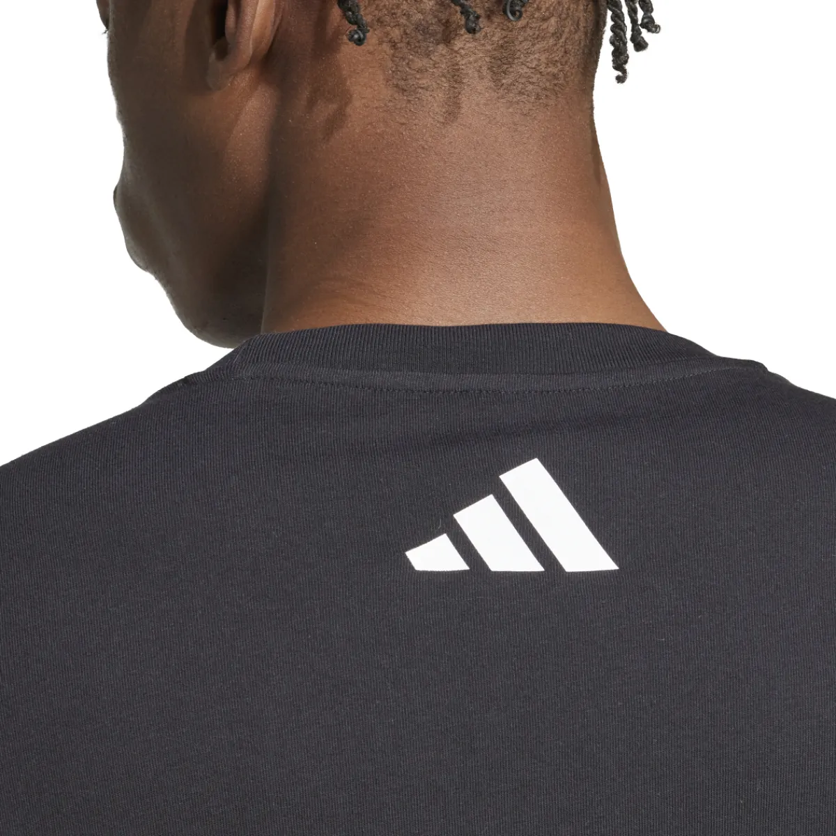 T-shirt da Uomo nera con logo x Mercedes-AMG Petronas F1 Team Uomo Abbigliamento Adidas|T-Shirt Uomo