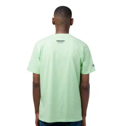 T-shirt da uomo verde chiaro in cotone con logo Corse Uomo Abbigliamento Ducati|T-Shirt Uomo