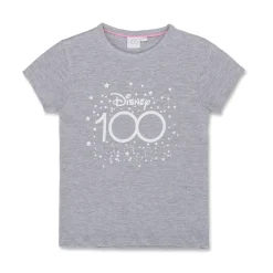 Outlet T-shirt grigia da bambina con stampa Bambino T-Shirt Bambino