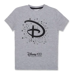 Online T-shirt grigia da bambina con stampa Bambino T-Shirt Bambino