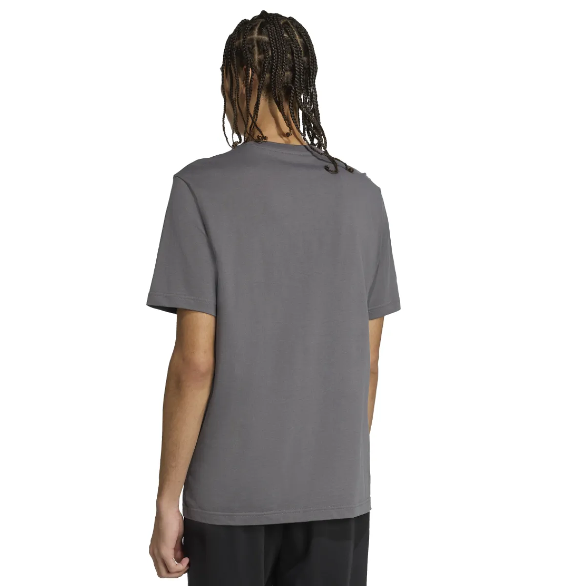 Online T-shirt grigia da Uomo con logo Uomo Abbigliamento Adidas|T-Shirt Uomo