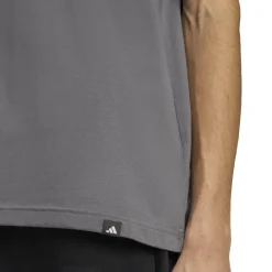 Online T-shirt grigia da Uomo con logo Uomo Abbigliamento Adidas|T-Shirt Uomo