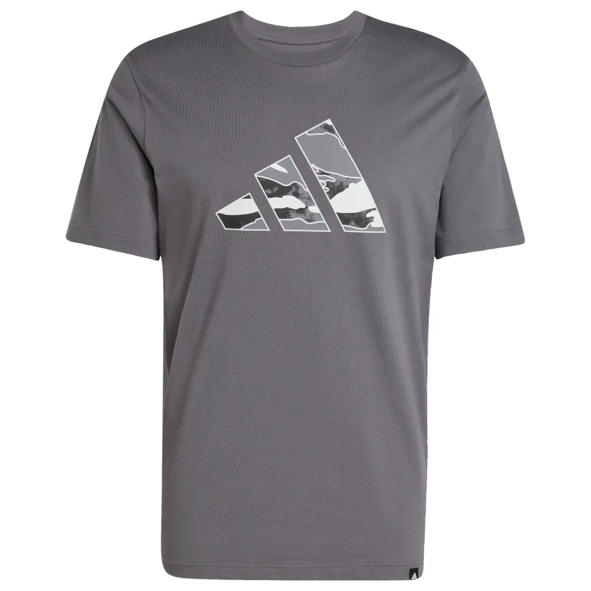 Online T-shirt grigia da Uomo con logo Uomo Abbigliamento Adidas|T-Shirt Uomo