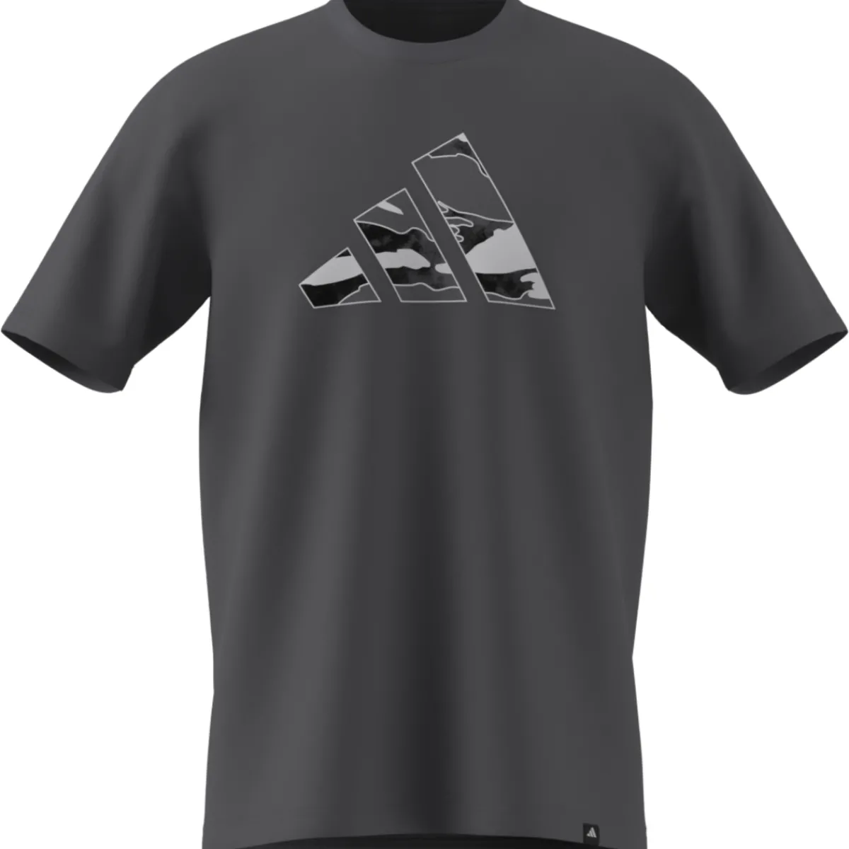 Online T-shirt grigia da Uomo con logo Uomo Abbigliamento Adidas|T-Shirt Uomo